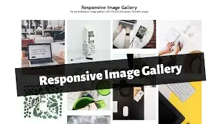 Responsive Image Gallery [HTML, CSS, FancyBox]