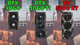 RTX 3060 Ti vs RTX 4060 vs RX 5700 XT (Benchmark in 9 Games at 1080p)