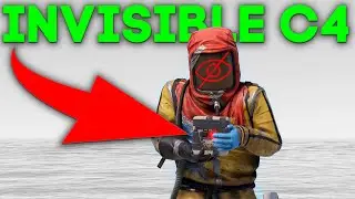 RUST learn how to put invisible C4 - best trap rust 2025. bug/glitch