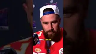 Travis Kelce answers questions about proposing to Taylor Swift at the Super Bowl 🤔💍😮