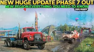 New Huge Phase 7 Update New Tennessee US Region in SnowRunner Everything You Need to Know