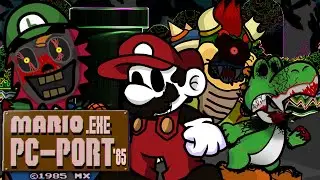 MARIO.EXE PC PORT '85 LORD MX FRIDAY NIGHT FUNKIN (Nintendo Triple Trouble SONIC.EXE PC PORT MOD)