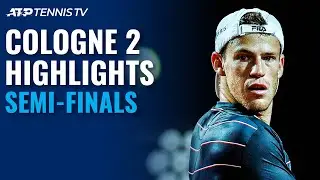 Zverev Stops Sinner; Schwartzman Defeats Auger-Aliassime | Cologne 2 Semi-Final Highlights