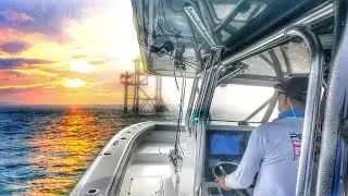 THIS Is How You Need to Fish in Texas | Fishing Oil Rigs Offshore