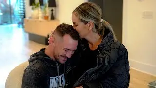 Michael Chandler Fights Back Tears After This Surprise From His Wife ❤️