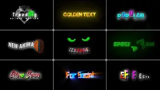 Top 15 Alight Motion Text Presets You NEED in 2025! 🔥