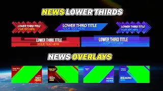 FREE Breaking News Lower Thirds Green Screen & Broadcast News Overlays Green Screen (P.12)