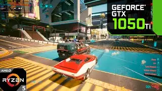Cyberpunk 2077 - Patch 2.1 : GTX 1050 Ti : 1080p - 900p - 720p FSR ON/OFF