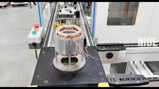 Automatic induction motor stator manufacturing process 