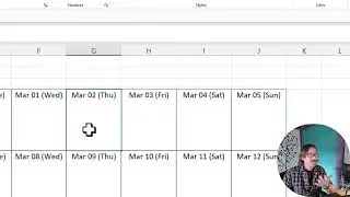 Use the Excel SEQUENCE Function to Produce a Calendar