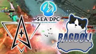 POLARIS ESPORTS vs RAGDOLL - 100% STOMP !! DPC SEA DIVISION 2 DOTA 2