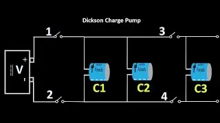 VGH and VGL production mode by the TCON board.  The charge pump converter.