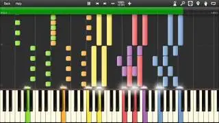 Final Fantasy Battle Themes (1-2-3-4-5-6-7) [Synthesia]