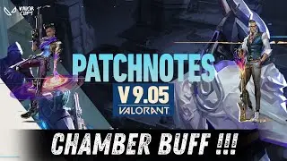 CHAMBER BUFF | ASTRA BUFF | NEW ARES META | VALORANT PATCH 9.05 #valorant