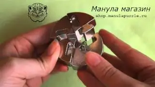 Решение головоломки Спираль Spiral Hanayama