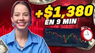 TRADING EN VIVO | Fast Track to $1,380: Estrategia para principiantes