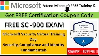 Microsoft Security Virtual Training Day: SC-900 Security, Compliance and Identity Fundamentals