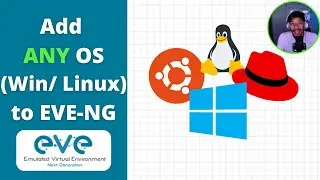 How to add Windows, Ubuntu, and Centos on EVE-NG