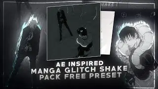 +5 Ae Like Manga Glitch Shake Pack Alight Motion - Preset! ( xml , alight link , qr code )