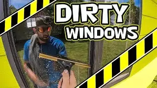 HOW TO QUICKLY CLEAN DIRTY WINDOWS | WINDOW CLEANING