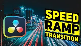 EASY Speed Ramp Transition // Davinci Resolve 18 Tutorial