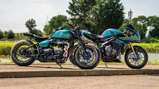 Building TWO Custom Triumphs at Once! - Speed Triple RR Build and Bobber Mini Restoration