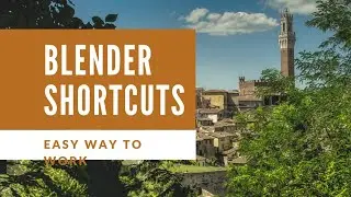 Blender shortcuts