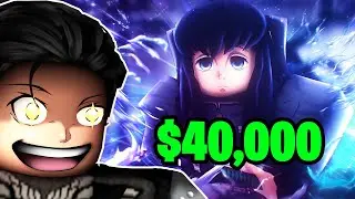 What Can $40,000 ROBUX Buy In Demon Slayer Games?