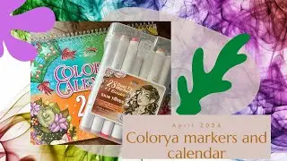 Colorya Skin Tone Alcohol Markers and 2024 Calendar