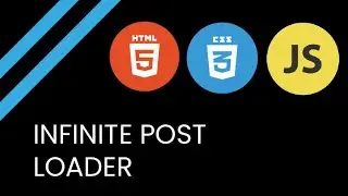 Infinite Scroll Loader with pure Javascript - Speed Code