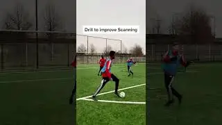 Drill for Scanning in Football