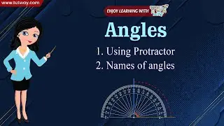 Measure the Angle (Acute, Right, Obtuse, Straight, Reflex Angles) Interior & Exterior of Angle Math