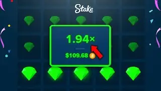 $10 TO $100 MINES CHALLENGE (STAKE)