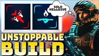 THIS FLAMETHROWER BUILD IS BUSTED (SOLO HELLDIVE) HELLDIVERS 2 BEST FLAMETHROWER BUILD