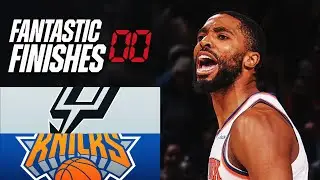 Final 4:57 MUST-SEE ENDING Spurs vs Knicks 🎄| December 25, 2024