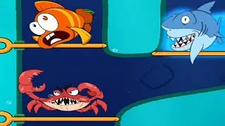 Save the fish game pull the pin game | help the fish ads | fish rescue game