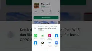 cara mendownload Minecraft gratis di android #shorts