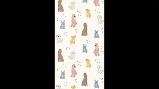 A little dog pattern reveal 