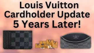 [5-YEAR UPDATE!] Louis Vuitton Neo Porte Cartes UPDATED REVIEW! // BEST Minimal Wallet/Cardholder?