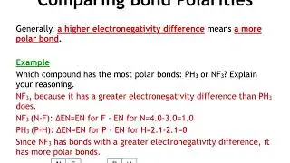 Electronegativity and Bond Polarity | Chemistry Lesson