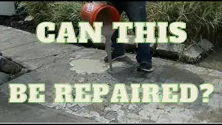 How To Resurface A Badly Damaged Concrete Walkway