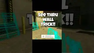 See thru wall trick on CSS #gaming  #css