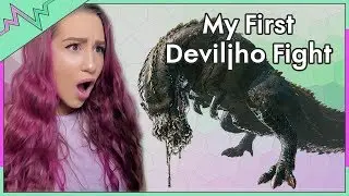 My First Fight with a Deviljho! - Monster Hunter World