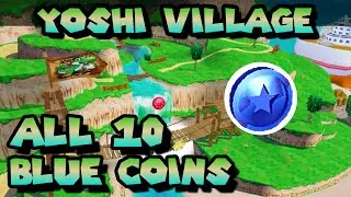 Blue Coins in Yoshi Village | Super Mario Eclipse