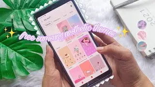 ☁️ samsung aesthetic themes for free | part 3