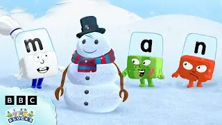 Snowman ⛄ | Season Two | Alphablocks Full Episode | Learn to Read | @officialalphablocks