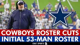 🚨 Cowboys Roster SET - Initial 53 Man Roster Cuts For 2024 Ft. Peyton Hendershot Trade + Carl Lawson