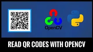 Read QR Codes with OpenCV | python | 