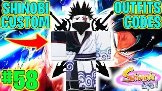 ⭐MOST LIKED SHINOBI LIFE 2 CUSTOM OUTFITS CODES⭐