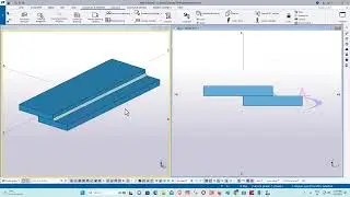 how to create a fillet weld lap joint in Tekla Structures #tekla #detailing #welding #steelstructure